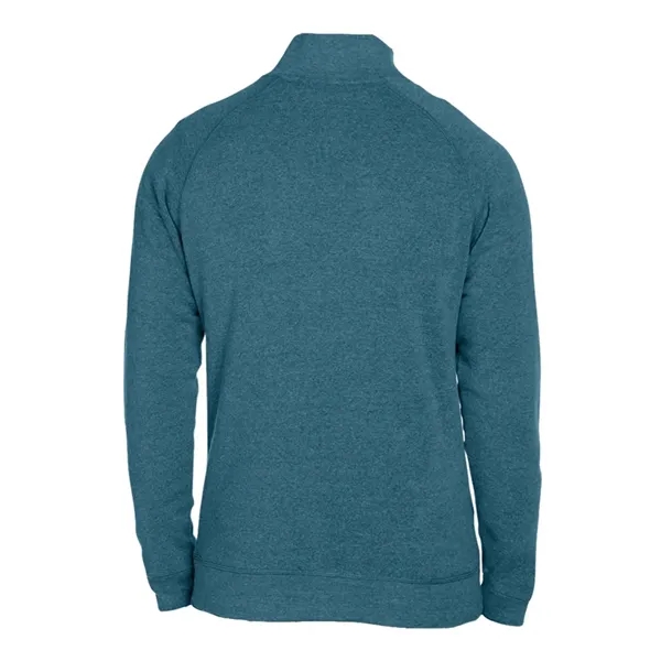 J. America Men's Triblend Quarter-Zip Sweatshirt - J. America Men's Triblend Quarter-Zip Sweatshirt - Image 16 of 18