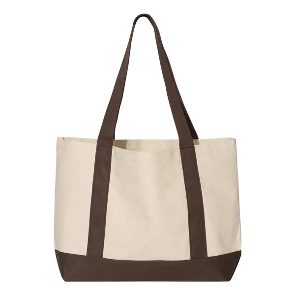 Liberty Bags Leeward Boater Tote - Liberty Bags Leeward Boater Tote - Image 6 of 14