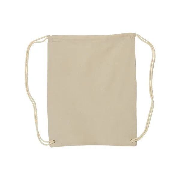 Liberty Bags Canvas Drawstring Backpack - Liberty Bags Canvas Drawstring Backpack - Image 3 of 4