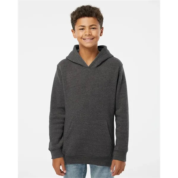 J. America Youth Triblend Fleece Hooded Sweatshirt - J. America Youth Triblend Fleece Hooded Sweatshirt - Image 0 of 8