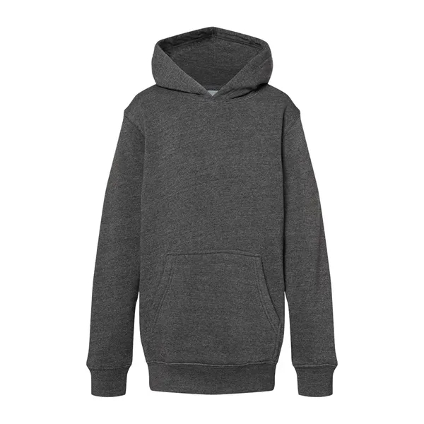 J. America Youth Triblend Fleece Hooded Sweatshirt - J. America Youth Triblend Fleece Hooded Sweatshirt - Image 5 of 8
