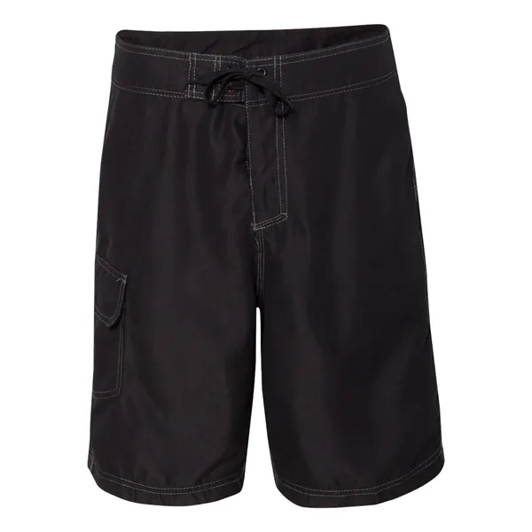 Burnside Men's Solid Board Shorts - Burnside Men's Solid Board Shorts - Image 1 of 3