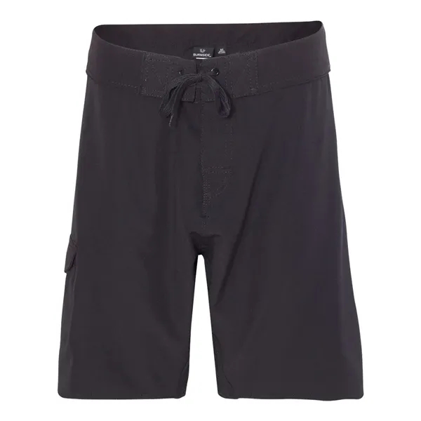 Burnside Men's Diamond Dobby Board Shorts - Burnside Men's Diamond Dobby Board Shorts - Image 7 of 12