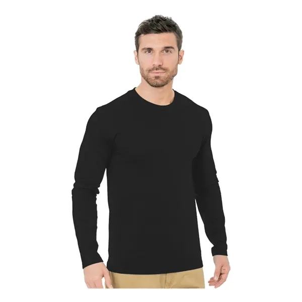 Custom Bayside Unisex Fine Jersey Long Sleeve T-Shirt