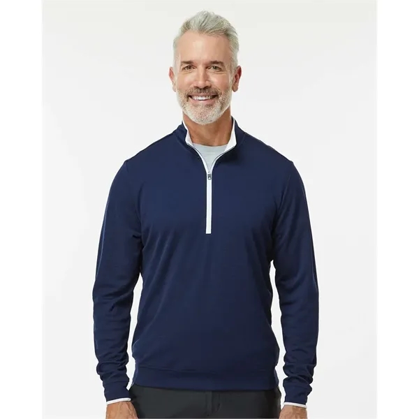Adidas Men's Performance Lightweight Quarter-Zip Pullover - Adidas Men's Performance Lightweight Quarter-Zip Pullover - Image 0 of 8