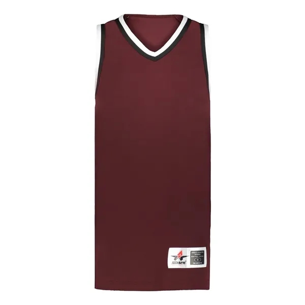 Alleson Athletic Women's Retro Basketball Jersey - Alleson Athletic Women's Retro Basketball Jersey - Image 9 of 20