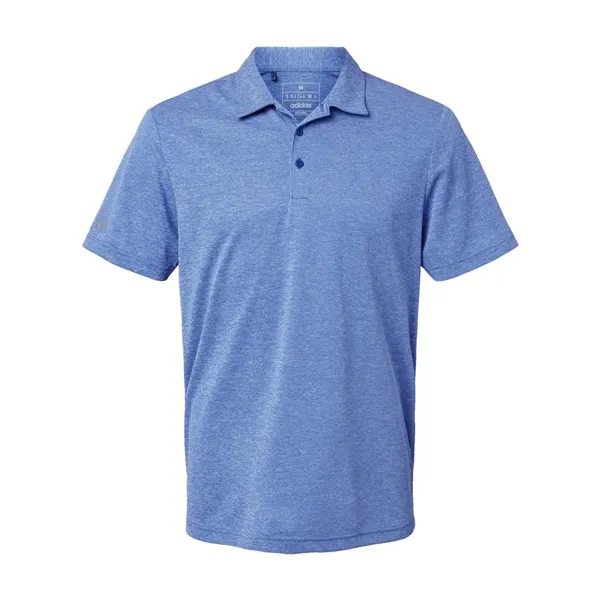 Adidas Men's Heathered Polo - Adidas Men's Heathered Polo - Image 5 of 8