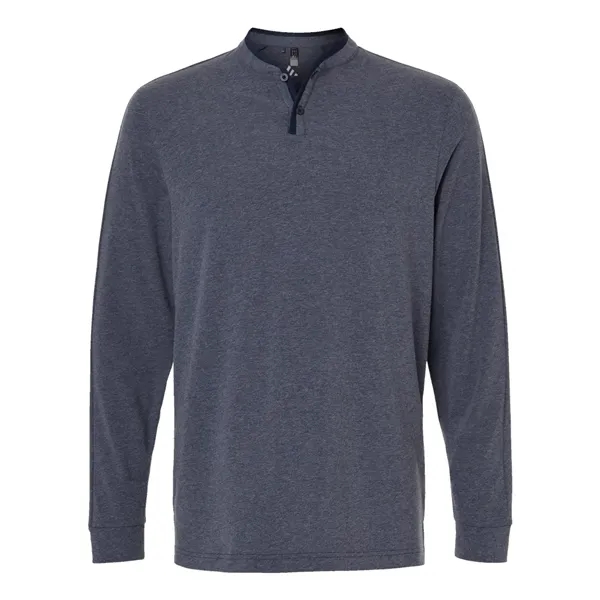 Adidas Men's Henley Long Sleeve T-Shirt - Adidas Men's Henley Long Sleeve T-Shirt - Image 3 of 6
