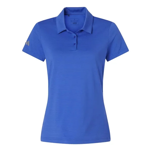 Adidas Women's Textured Stripe Polo - Adidas Women's Textured Stripe Polo - Image 5 of 10