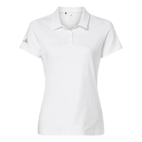 Adidas Women's Textured Stripe Polo - Adidas Women's Textured Stripe Polo - Image 9 of 10