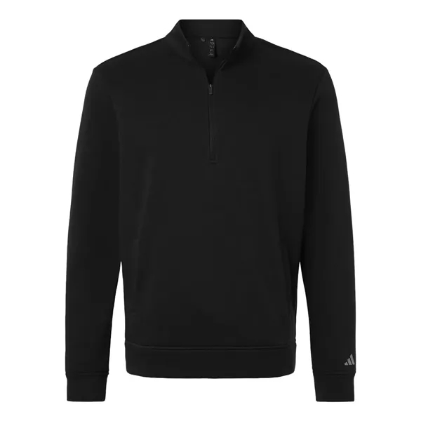 Adidas Men's Elevated Fleece Quarter-Zip Pullover - Adidas Men's Elevated Fleece Quarter-Zip Pullover - Image 1 of 4