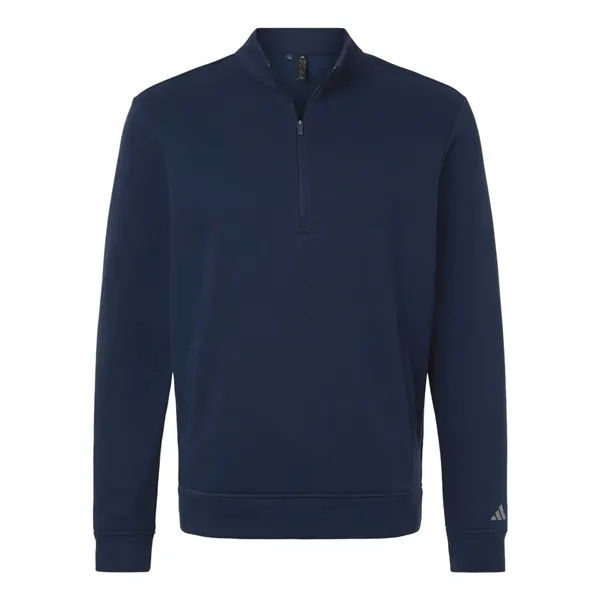 Adidas Men's Elevated Fleece Quarter-Zip Pullover - Adidas Men's Elevated Fleece Quarter-Zip Pullover - Image 3 of 4