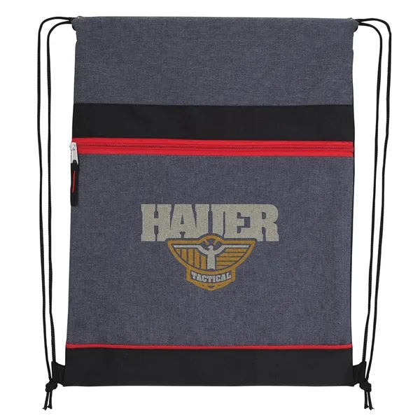 Good Value™ RPET Two-Tone Drawstring Backpack - Good Value™ RPET Two-Tone Drawstring Backpack - Image 0 of 15