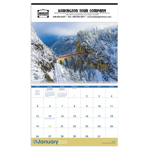Triumph® Calendars World Scenic Calendar - Triumph® Calendars World Scenic Calendar - Image 2 of 30
