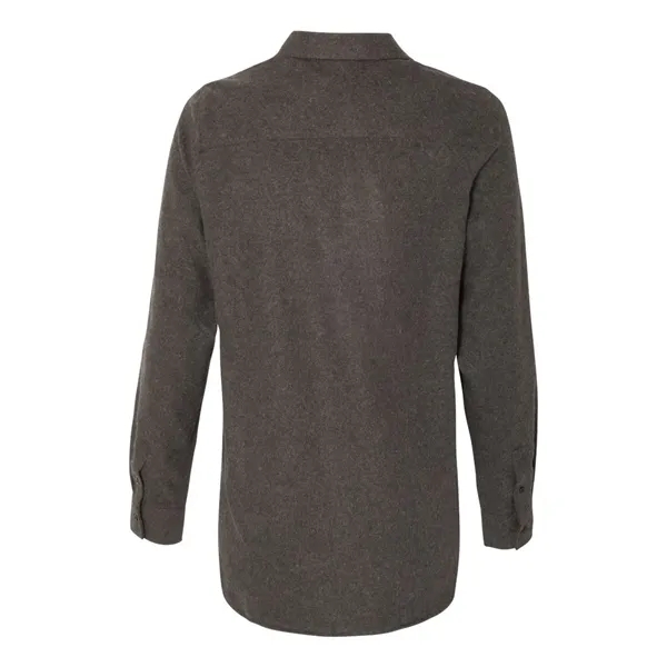 Burnside Women's Solid Flannel Shirt - Burnside Women's Solid Flannel Shirt - Image 3 of 11