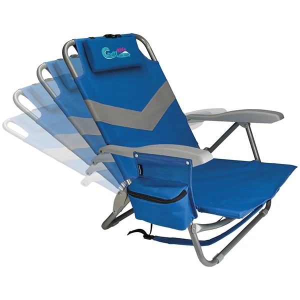 Koozie® Clearwater Beach Backpack Chair - Koozie® Clearwater Beach Backpack Chair - Image 4 of 11