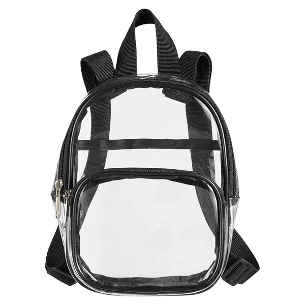 BAGedge Clear PVC Mini Backpack - BAGedge Clear PVC Mini Backpack - Image 1 of 2