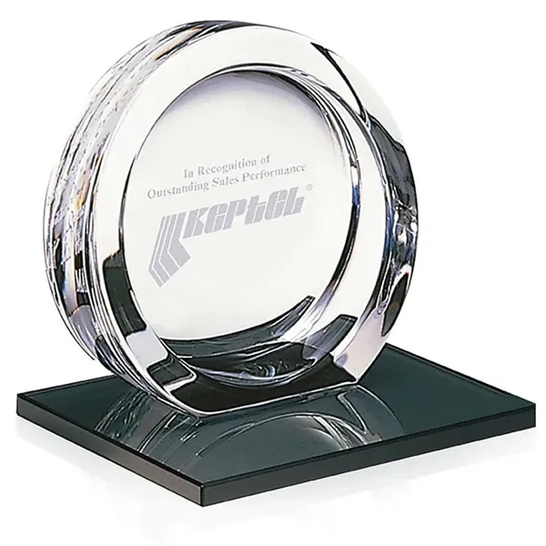 MARIO CIONI High Tech Award on Black Glass Base - Large - MARIO CIONI High Tech Award on Black Glass Base - Large - Image 0 of 2