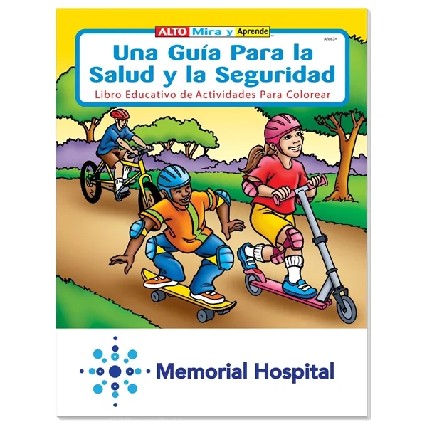 Coloring Book: A Guide to Health and Safety (Spanish) - Coloring Book: A Guide to Health and Safety (Spanish) - Image 0 of 2