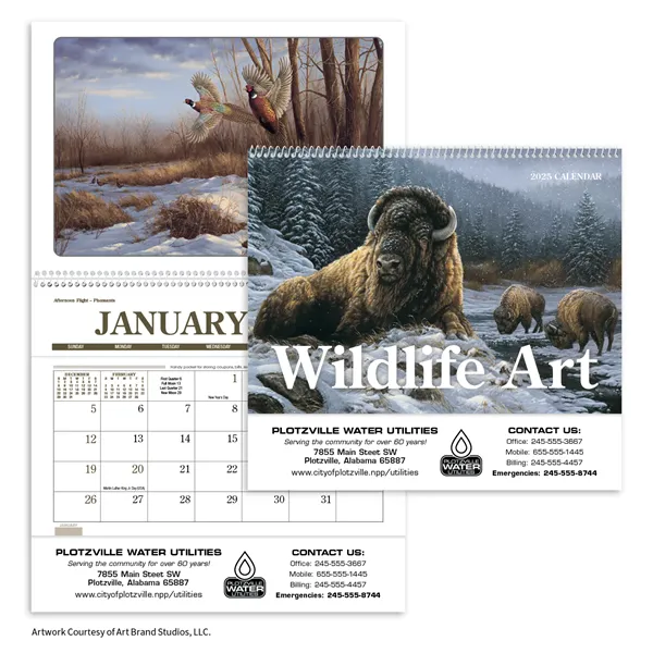 Triumph® Calendars Wildlife Art Pocket Calendar - Triumph® Calendars Wildlife Art Pocket Calendar - Image 0 of 30