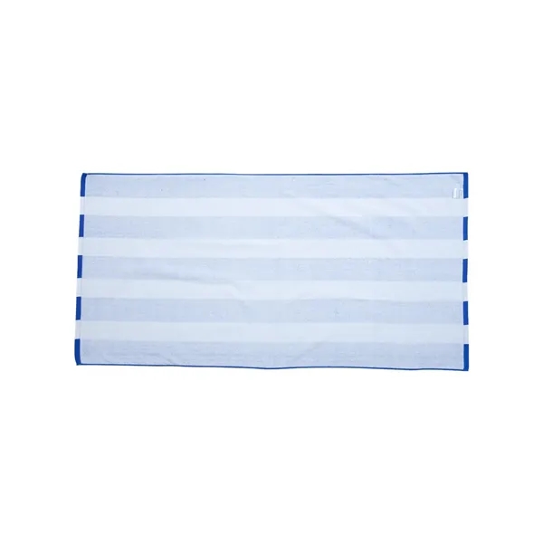 Carmel Towel Company Cabana Stripe Velour Beach Towel - Carmel Towel Company Cabana Stripe Velour Beach Towel - Image 6 of 6