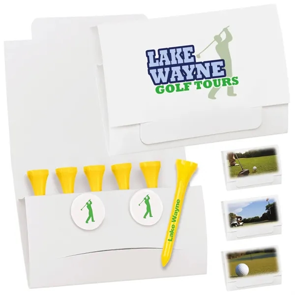 6-2 Golf Tee Packet - 2-3/4" Tee - 6-2 Golf Tee Packet - 2-3/4" Tee - Image 0 of 5