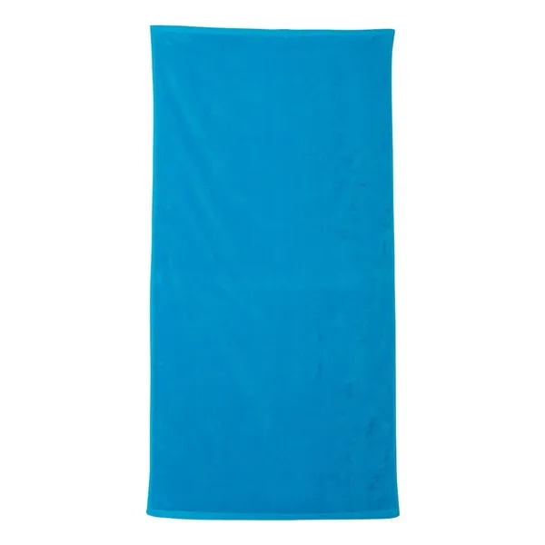 Custom Carmel Towel Company Velour Beach Towel