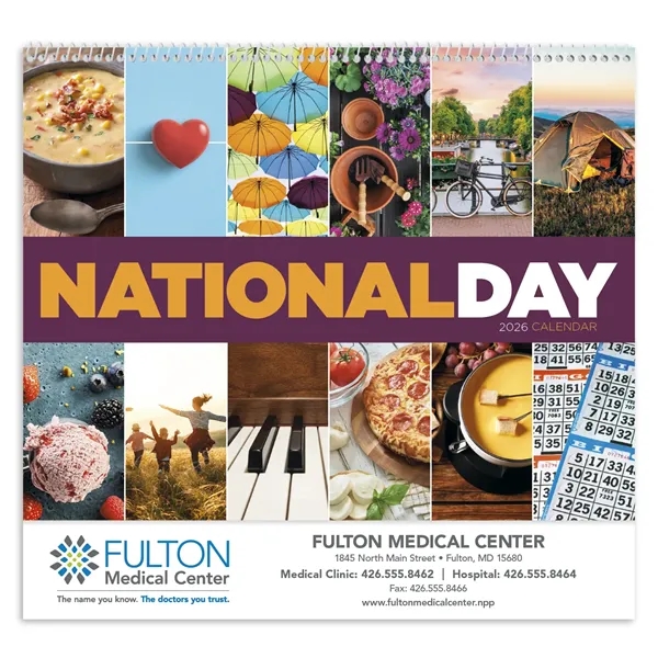 Good Value™ National Day - Spiral Calendar