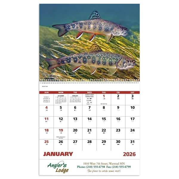 Good Value™ Fishing - Spiral Calendar - Good Value™ Fishing - Spiral Calendar - Image 5 of 30