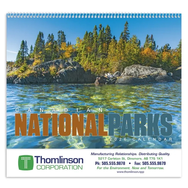 Good Value™ Canadian National Parks - Spiral Calendar - Good Value™ Canadian National Parks - Spiral Calendar - Image 1 of 30