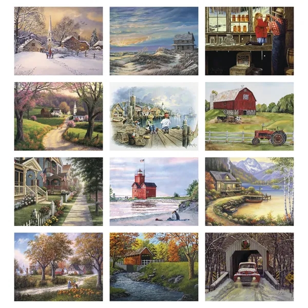 Good Value™ Scenic Memories - Stapled Calendar - Good Value™ Scenic Memories - Stapled Calendar - Image 8 of 31