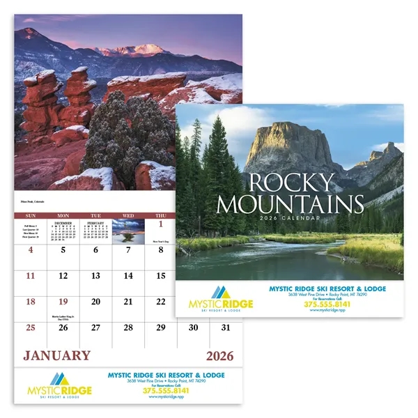 Good Value™ Rocky Mountains - Stapled Calendar - Good Value™ Rocky Mountains - Stapled Calendar - Image 4 of 31