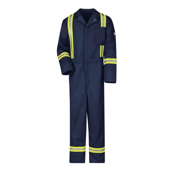 Bulwark Men's Classic Coverall with Reflective Trim - EXC... - Bulwark Men's Classic Coverall with Reflective Trim - EXC... - Image 1 of 2