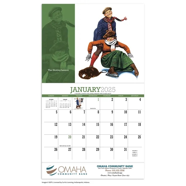 Products Norman Rockwell Appointment Calendar - Stapled - Products Norman Rockwell Appointment Calendar - Stapled - Image 2 of 31