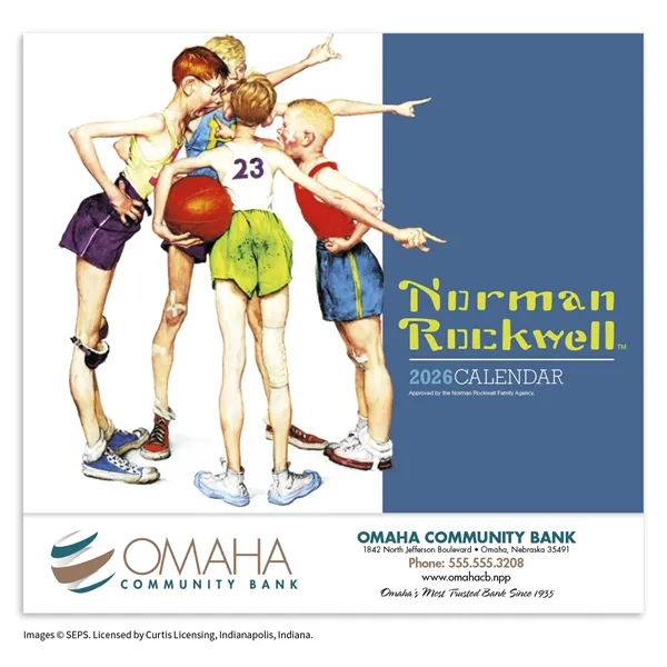 Products Norman Rockwell Appointment Calendar - Stapled - Products Norman Rockwell Appointment Calendar - Stapled - Image 5 of 31