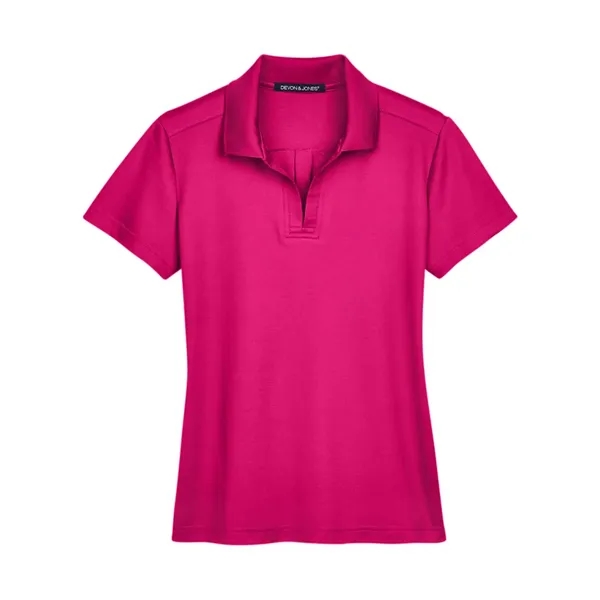 Devon & Jones Women's CrownLux Performance® Plaited Polo - Devon & Jones Women's CrownLux Performance® Plaited Polo - Image 5 of 28