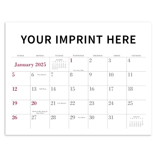 Triumph® Calendars Small Quantity Custom - Spiral Calendar - Triumph® Calendars Small Quantity Custom - Spiral Calendar - Image 4 of 24