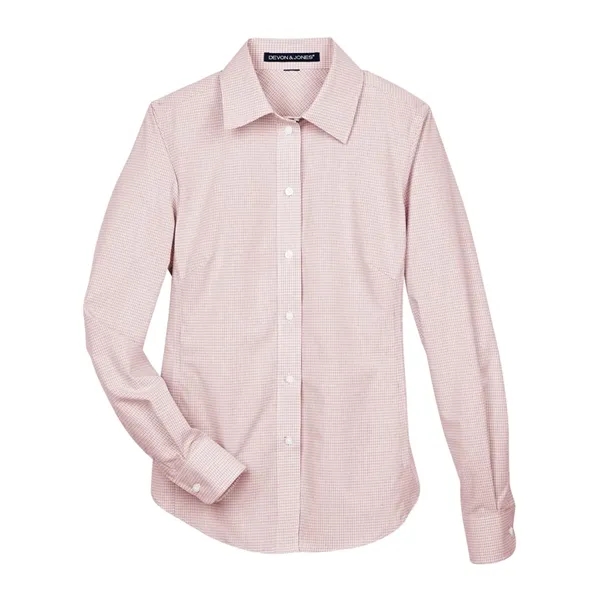 Devon & Jones Women's Crown Collection® Micro Tattersall ... - Devon & Jones Women's Crown Collection® Micro Tattersall ... - Image 7 of 10