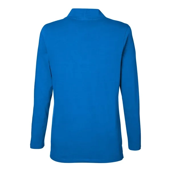 Devon & Jones Women's Raleigh Shawl Collar Knit Top - Devon & Jones Women's Raleigh Shawl Collar Knit Top - Image 4 of 10