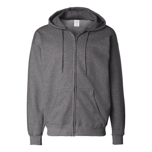 Hanes Unisex Ultimate Cotton® Full-Zip Hooded Sweatshirt - Hanes Unisex Ultimate Cotton® Full-Zip Hooded Sweatshirt - Image 7 of 32