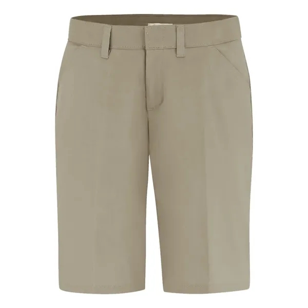 Dickies Women's Flat Front Shorts