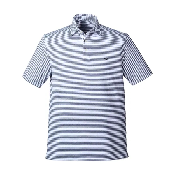 vineyard vines Men's Heathered Winstead Sankaty Polo
