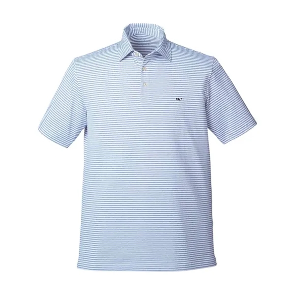 vineyard vines Men's Heathered Winstead Sankaty Polo