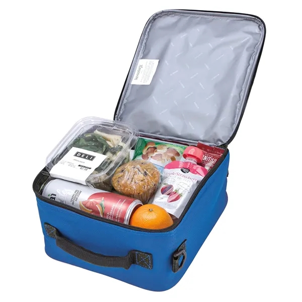 Koozie® Two-Tone Quick Lunch Cooler - Koozie® Two-Tone Quick Lunch Cooler - Image 2 of 2