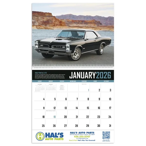 Triumph® Calendars Muscle Cars Calendar - Triumph® Calendars Muscle Cars Calendar - Image 6 of 30