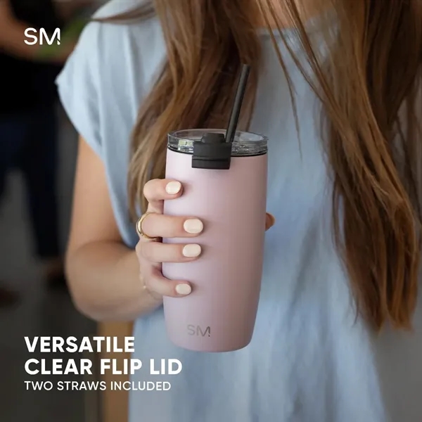 16 oz Simple Modern® Double-Walled Insulated Voyager Tumbler - 16 oz Simple Modern® Double-Walled Insulated Voyager Tumbler - Image 4 of 16