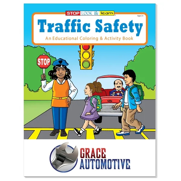Coloring Book: Traffic Safety - Coloring Book: Traffic Safety - Image 0 of 3