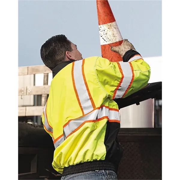 Kishigo Unisex Premium Brilliant Series® Bomber Jacket - Kishigo Unisex Premium Brilliant Series® Bomber Jacket - Image 0 of 6