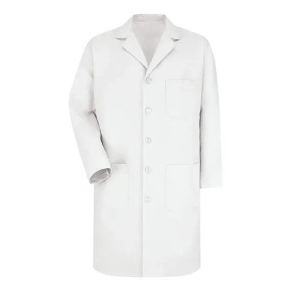 Red Kap Unisex Tall Button Front Lab Coat - Red Kap Unisex Tall Button Front Lab Coat - Image 3 of 4