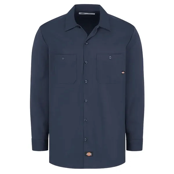 Dickies Men's Industrial Cotton Long Sleeve Work Shirt - Dickies Men's Industrial Cotton Long Sleeve Work Shirt - Image 3 of 4